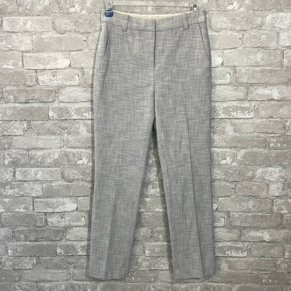 Rebecca Taylor Heather Grey Tweed Pants